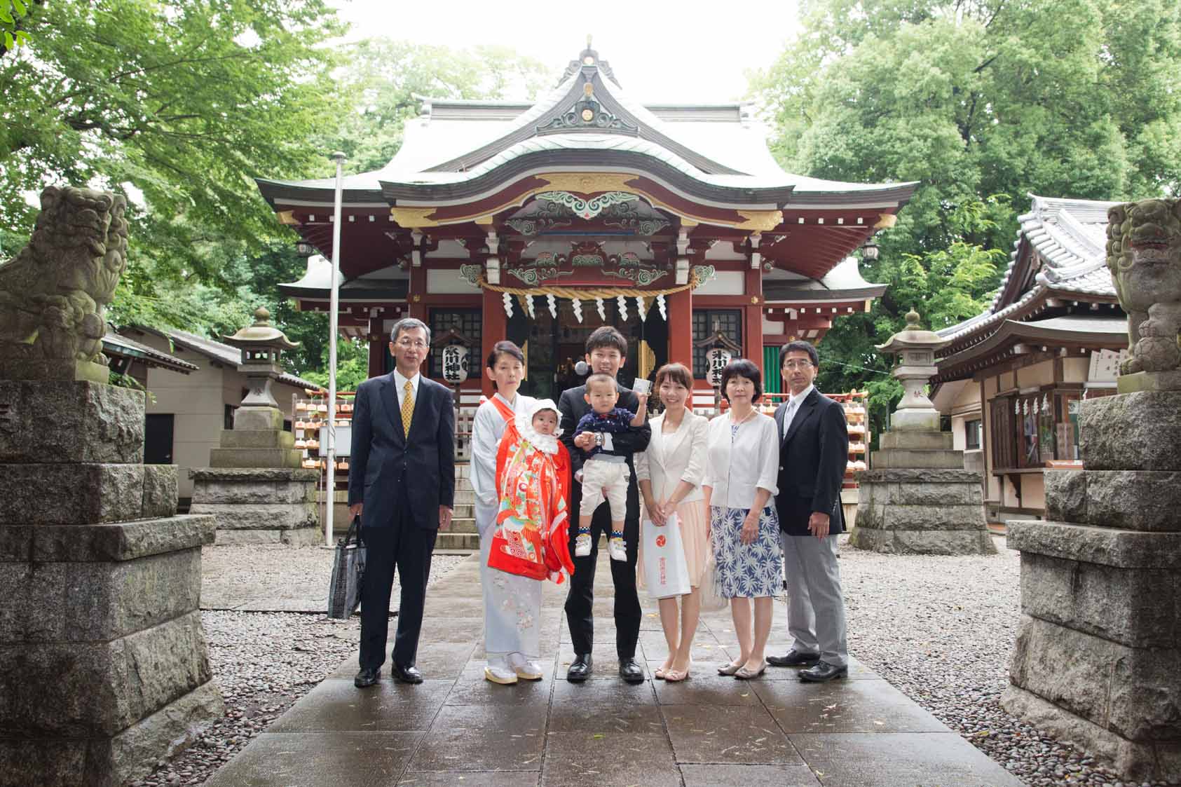 出張 撮影 お宮参り