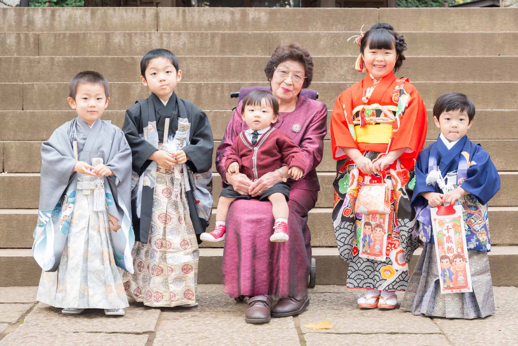 出張 写真 七五三